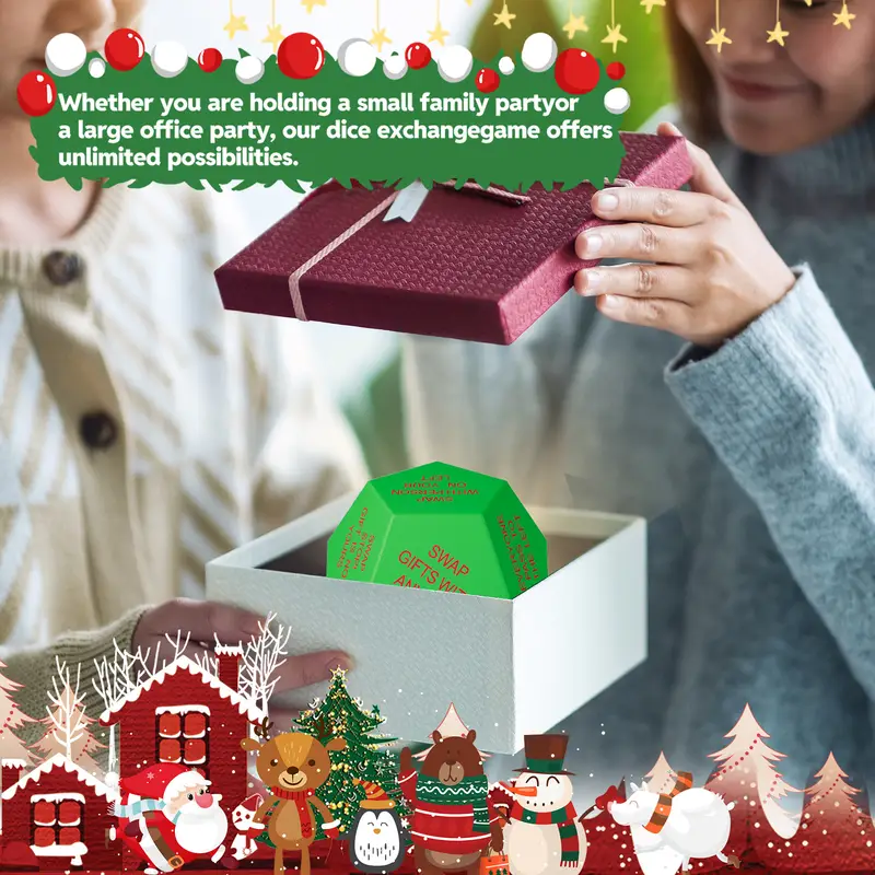 š„Santa Swap Gift Exchange Diceš