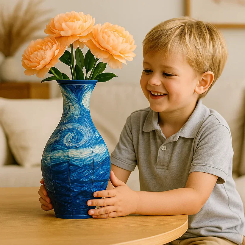 2 Stück kaufen, 60% sparen 🔥🎁 Elegante 3D-Puzzle-Vase