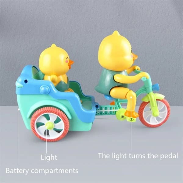 🔥Electric Tricycle with Cartoon Cute Pet Design🐾