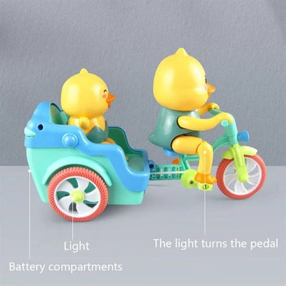 🔥Electric Tricycle with Cartoon Cute Pet Design🐾