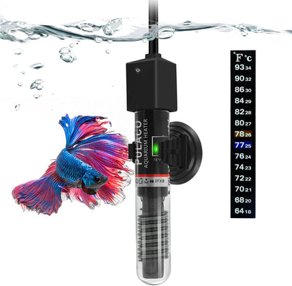 25W Small Aquarium Submersible Betta Heater