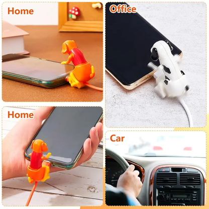 💖✅Funny Dog Charging Cable for Smartphones;