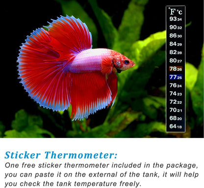 25W Small Aquarium Submersible Betta Heater