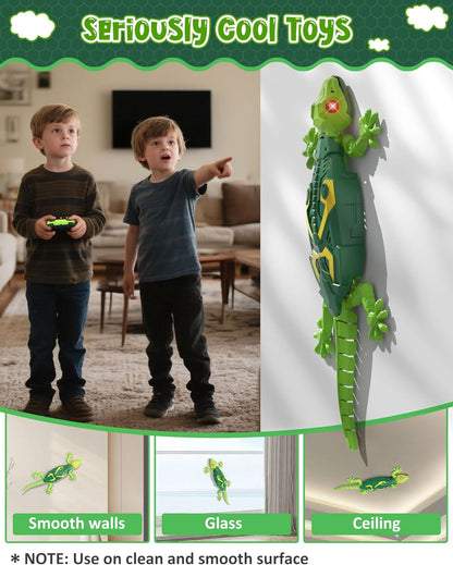 🔥Wall Climbing Lizard,Rechargeable Remote Control Robot Kids Toys