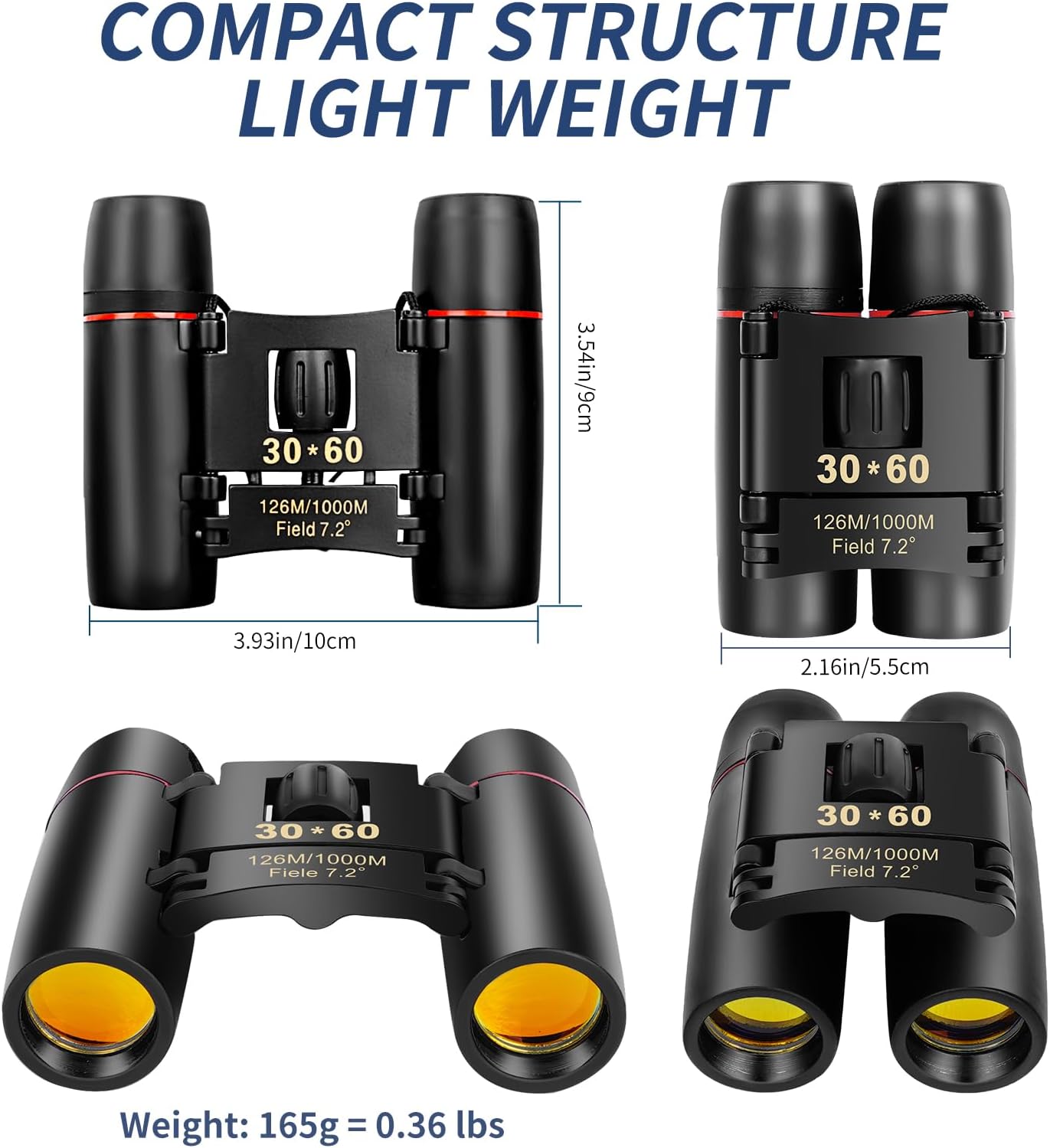 Compact Binoculars for Adults and Kids