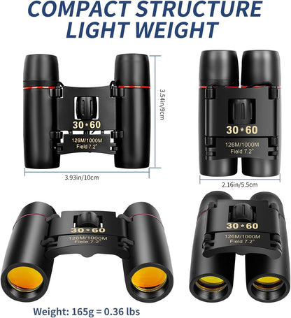Compact Binoculars for Adults and Kids