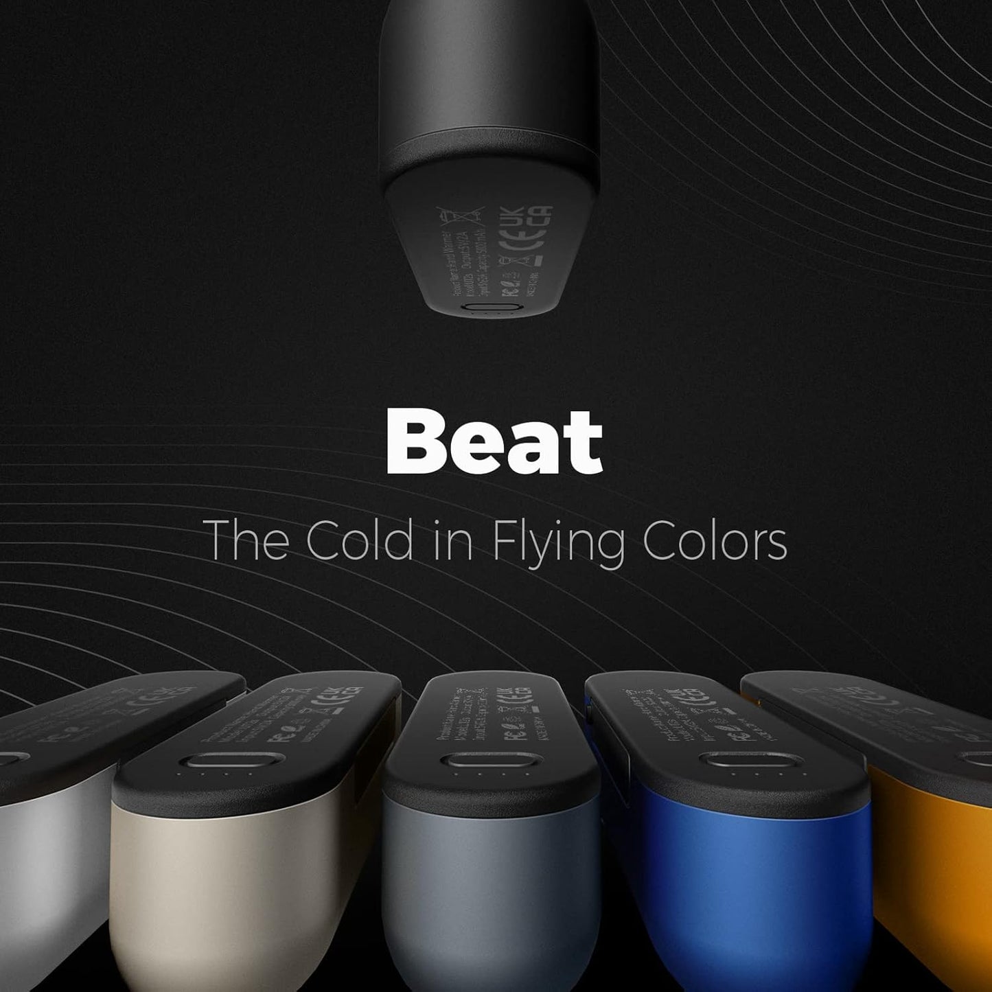 Hand Warmers Rechargeable 2 Pack, Magnetic Electric Handwarmer