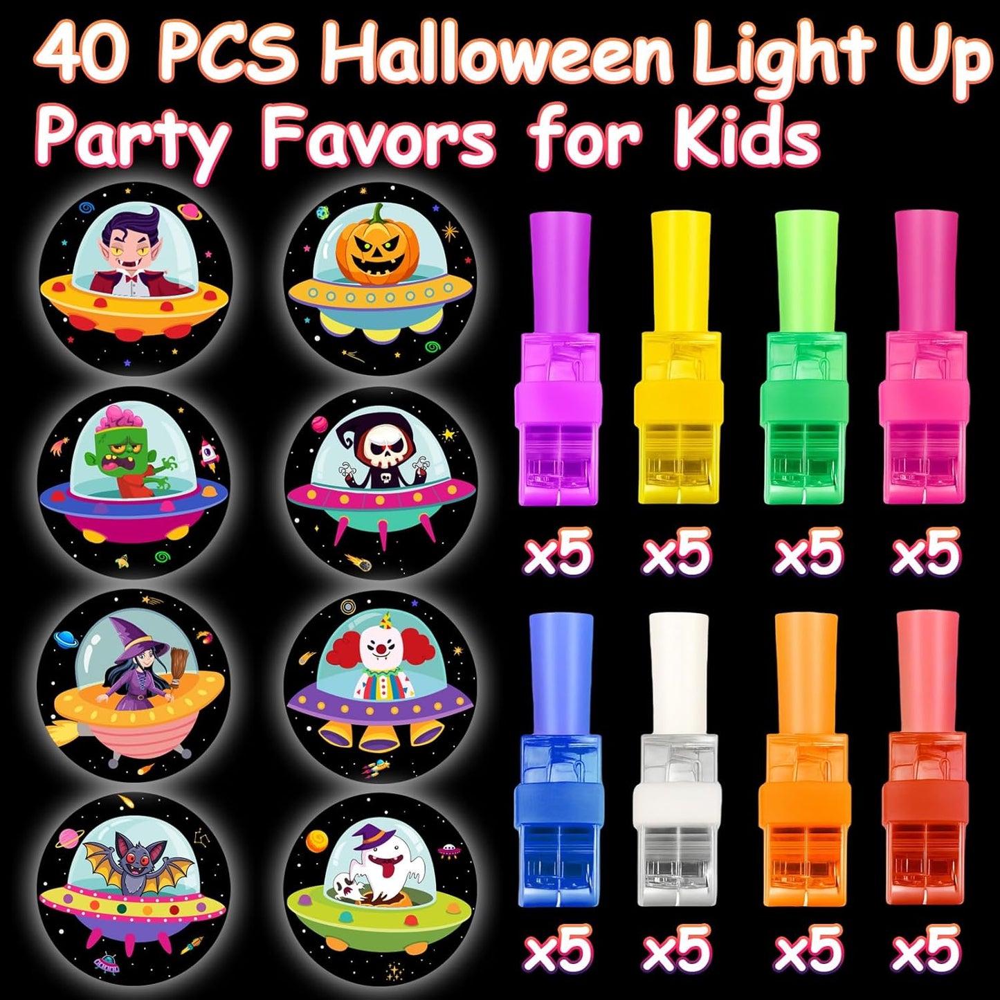 😈Halloween LED Party Favors for Kids🎁