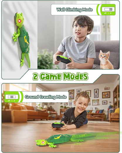 🔥Wall Climbing Lizard,Rechargeable Remote Control Robot Kids Toys