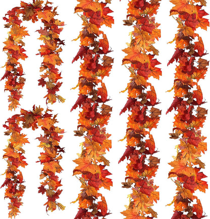 🎄🏠Maple Leaves Thanksgiving Decor for Home Wedding Fireplace Christmas