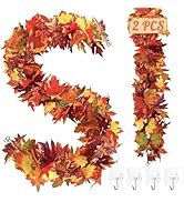 🎄🏠Maple Leaves Thanksgiving Decor for Home Wedding Fireplace Christmas