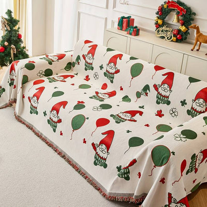 lusailstore - christmas themed sofa cover