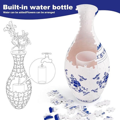 2 Stück kaufen, 60% sparen 🔥🎁 Elegante 3D-Puzzle-Vase
